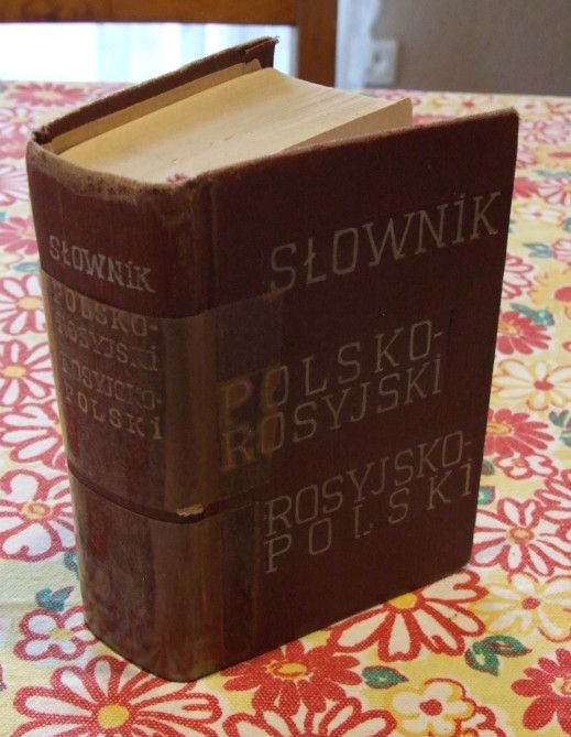 Słownik polsko-rosyjski 1963