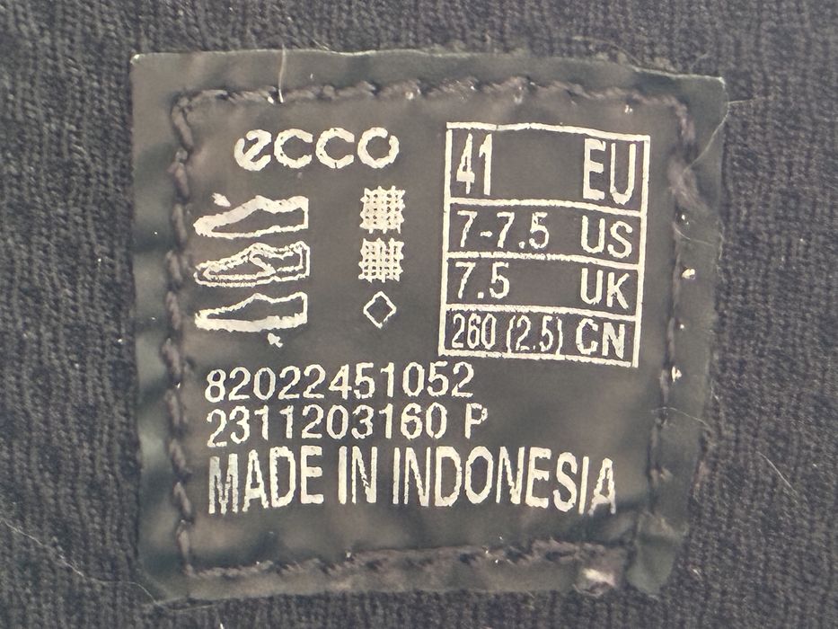 Зимние ботинки Ecco р.41 (как новые)