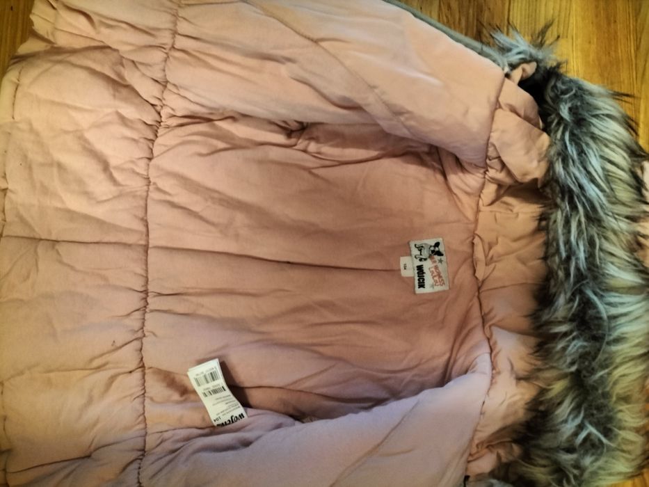 Kurtka dziewczęca Wójcik, r.104, pudrowy róż