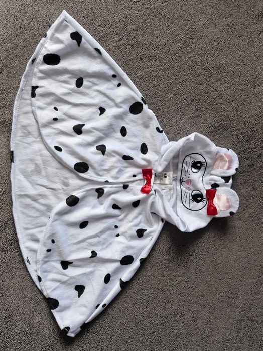 Peleryna strój bal karnawałowy przebranie kotek myszka HM 3-5 lat