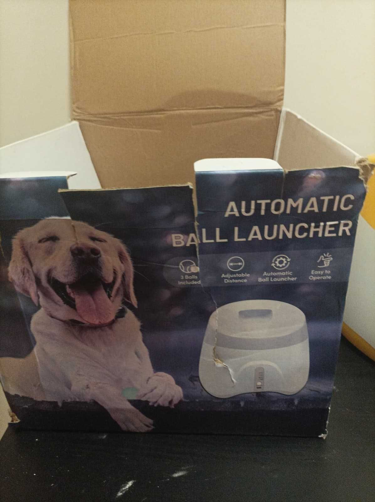 Lançador de Bola Automático para Cães