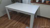Stół rozkładany BRW biały 140/180x90