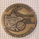 Medalha Rotary Club Cascais Estoril, 2000
