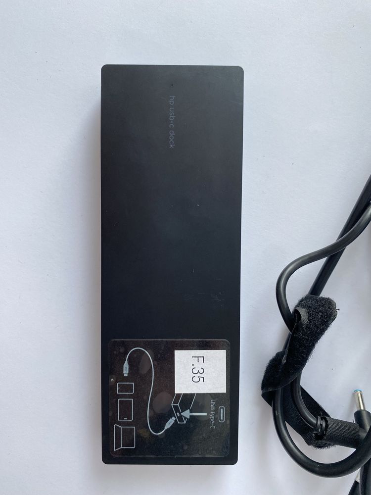 Stacja dokujaca HP Elite USB C dock zasilacz