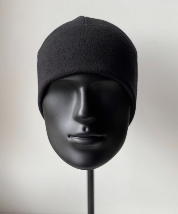 Теплі флісові шапки опт та розріб | Шапка фліс чорна | Шапка синя