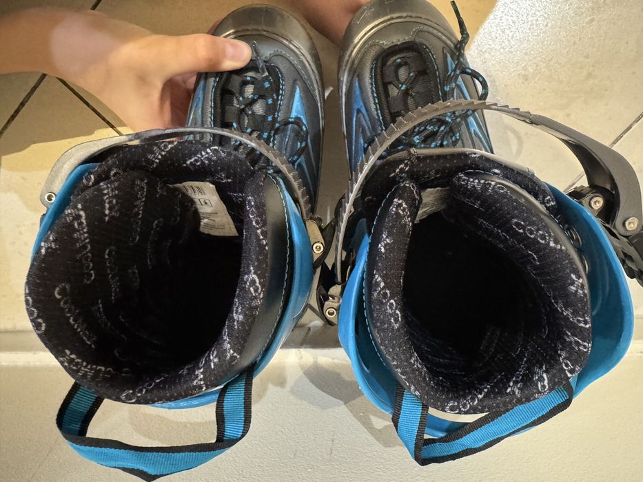 łyżwy chłopięce  Broyx Snowstar 500 regulowany rozmiar od 30 do 33