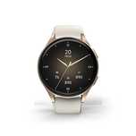 Smartwatch Hama 8900 GPS AMOLED 1.32" z beżowym paskiem silikonowym -