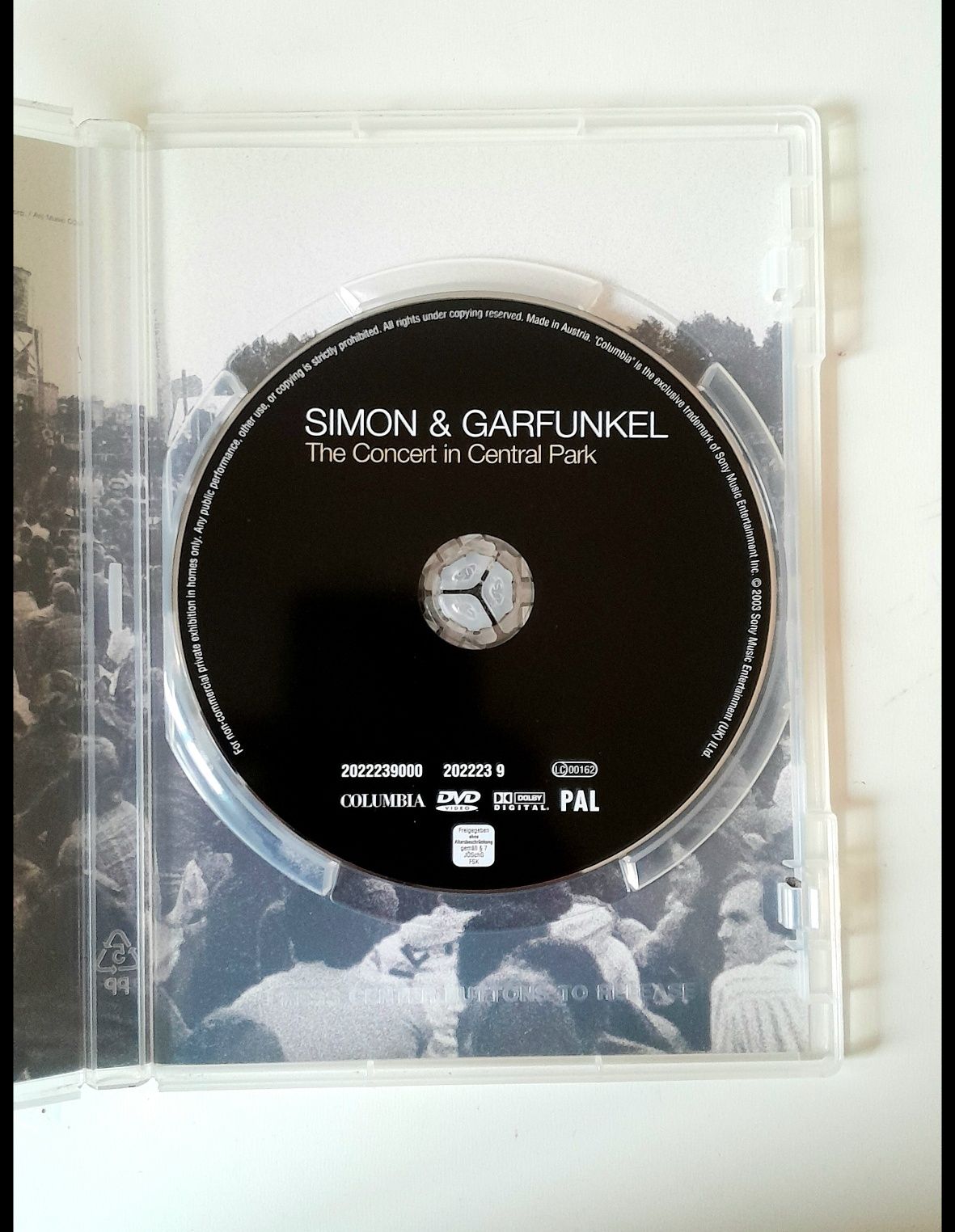 DVD Simon & Garfunkel ao vivo