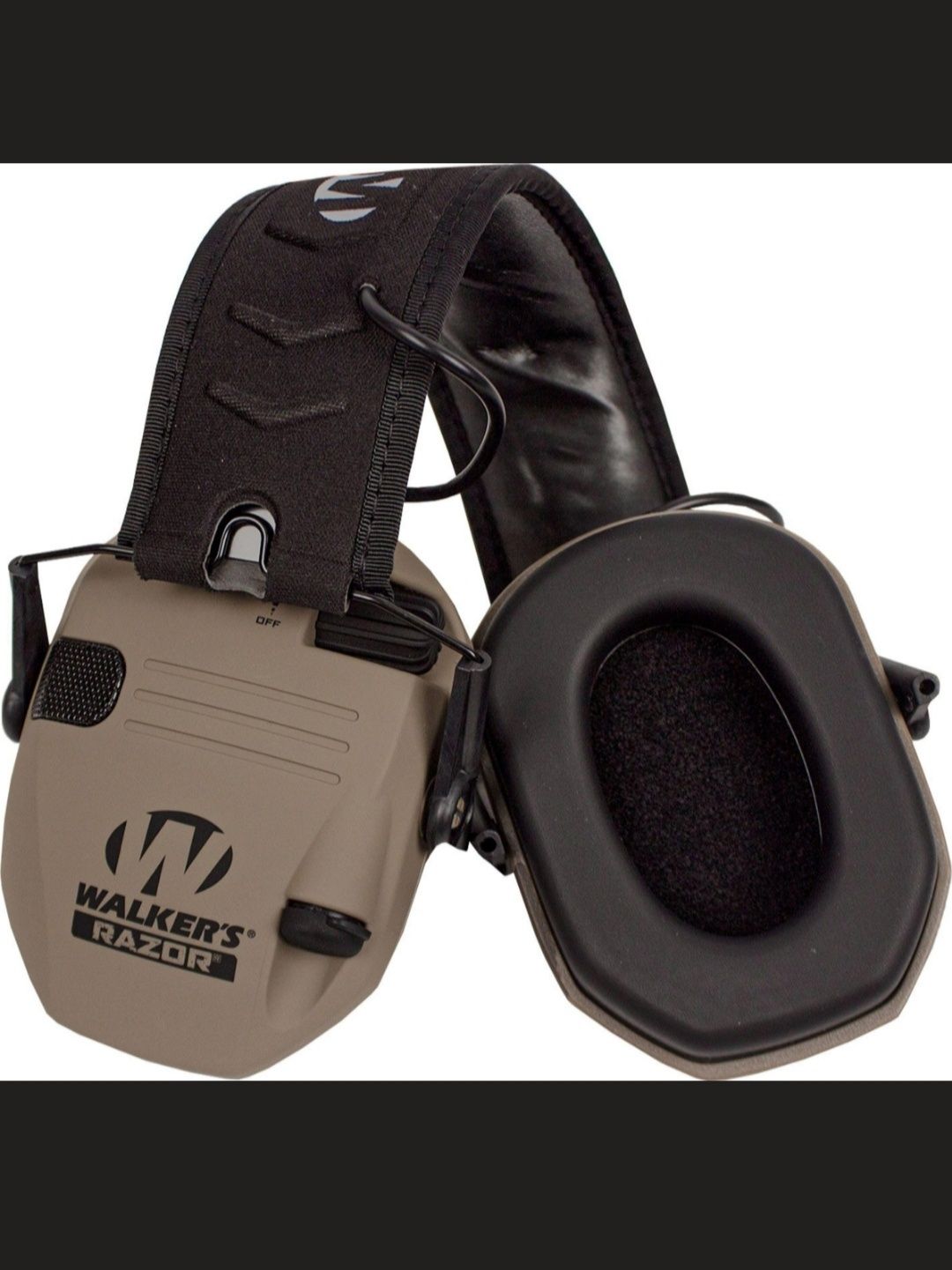 Активні захисні навушники Walker’s Razor Slim Electronic Muffs (FDE) (