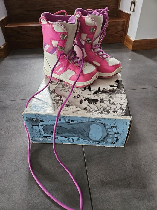Buty snowboard Burton r. 21 cm dziewczęce