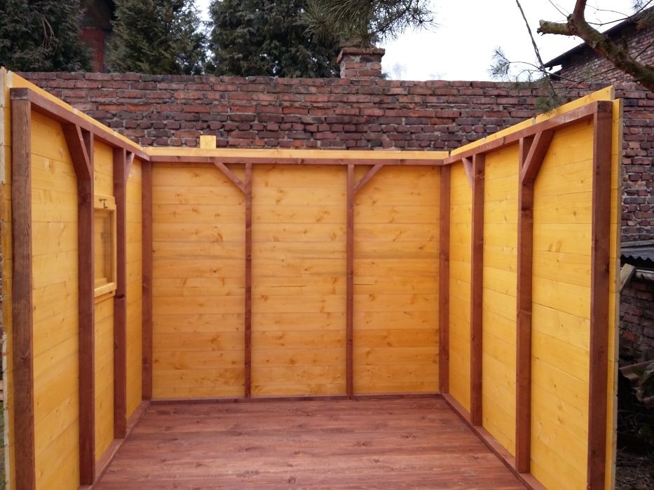 DOMEK narzędziowy, drewniany domek, ogrodowy domek, kurnik, chlewik