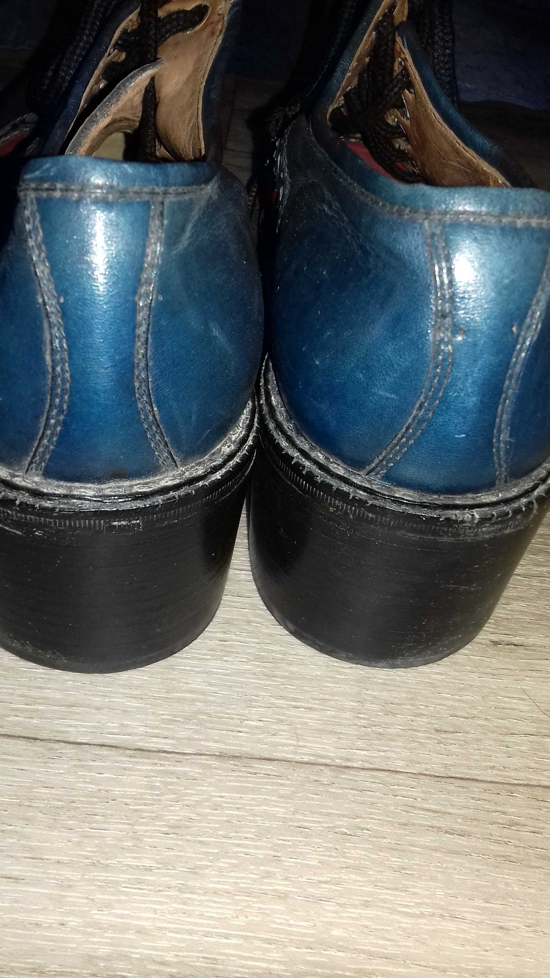 Туфли ретро мужские кожа 1970-е