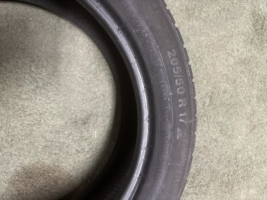 2x 205/50R17 93V Continental CONTICONTACT TS815 XL M+S 3PMSF contiseal