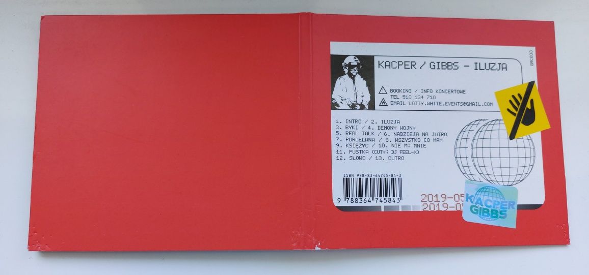 Kacper HTA Gibbs Iluzja CD