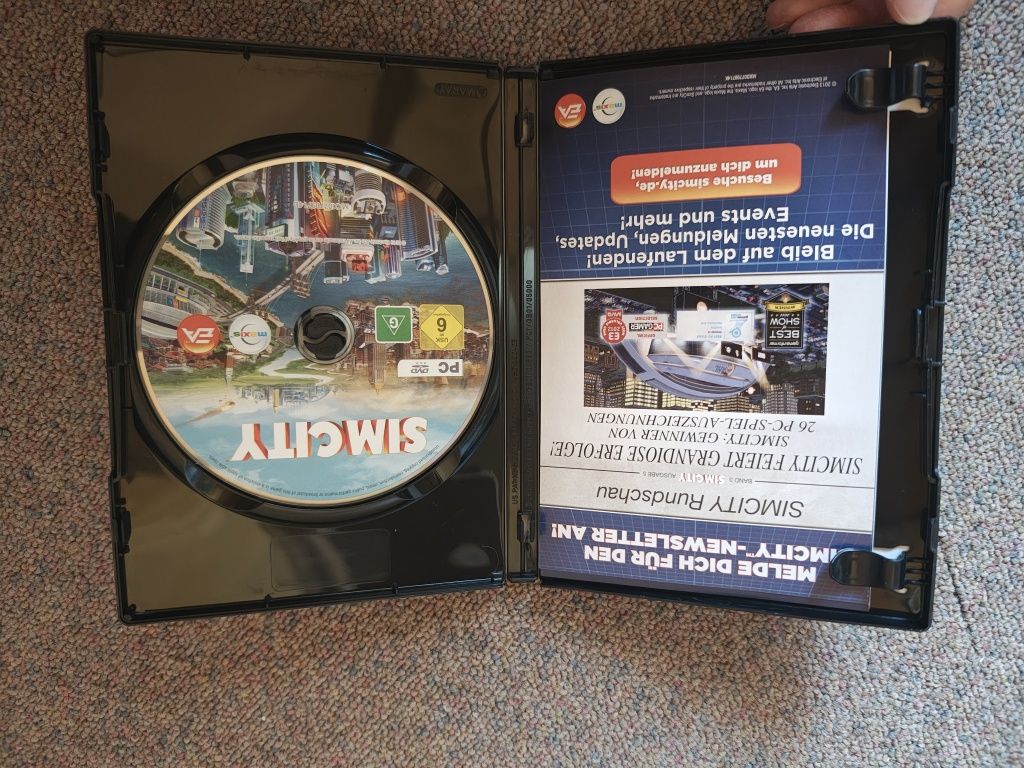 SimCity Gra PC DVD