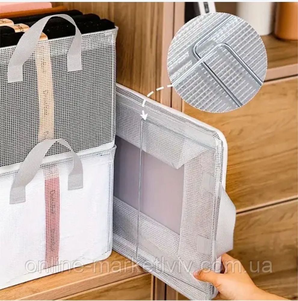 Органайзер для хранения вещей Коробка складная 30×24×16см 50×32х30сМ