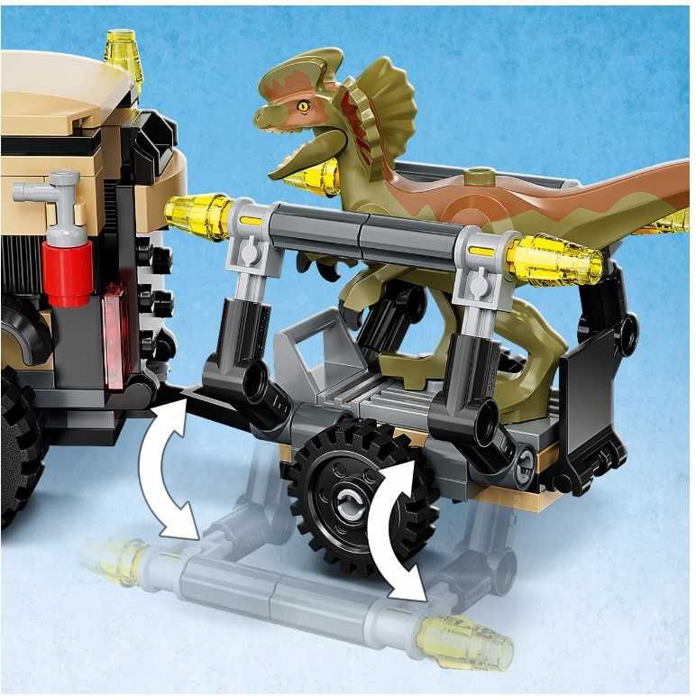 LEGO JURASSIC WORLD 76951 Transport Pyroraptora i Dilofozaura