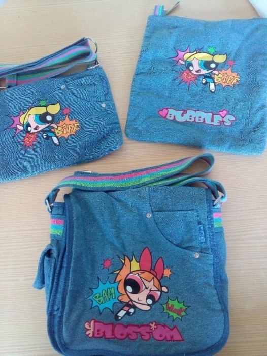 Conjunto de mochilas Power Puff Girls