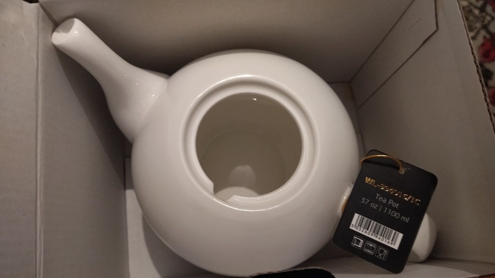 Чайник заварочный Wilmax Color 1100 мл WL-994016 / 1C