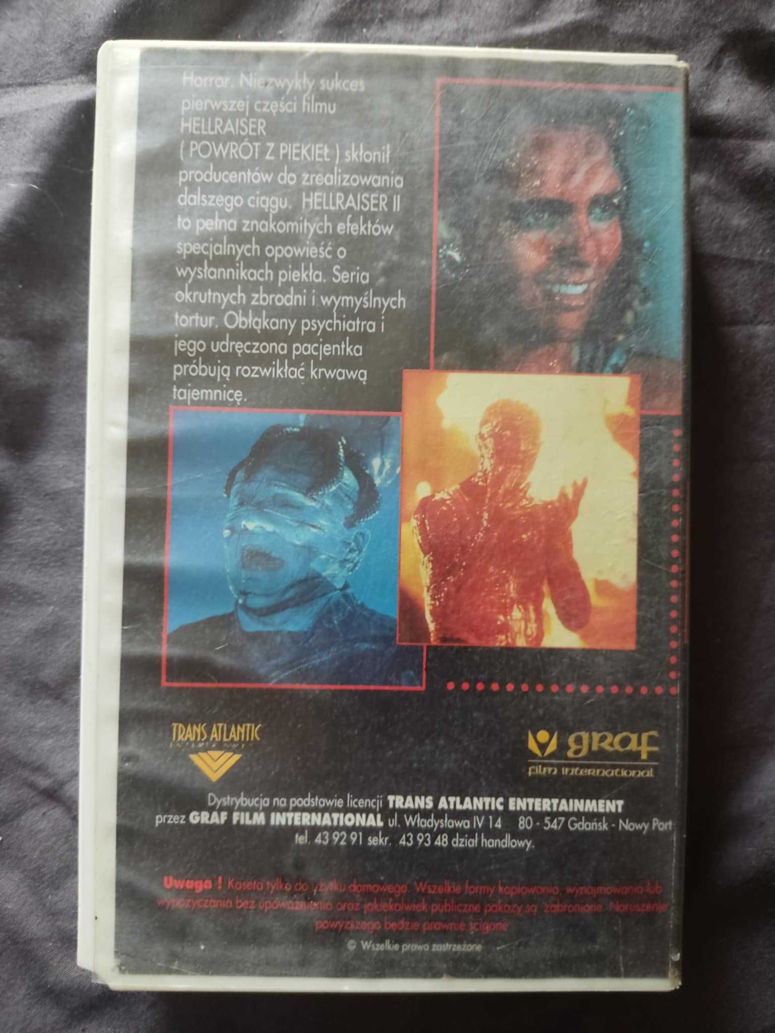 Hellraiser 2 - kaseta VHS