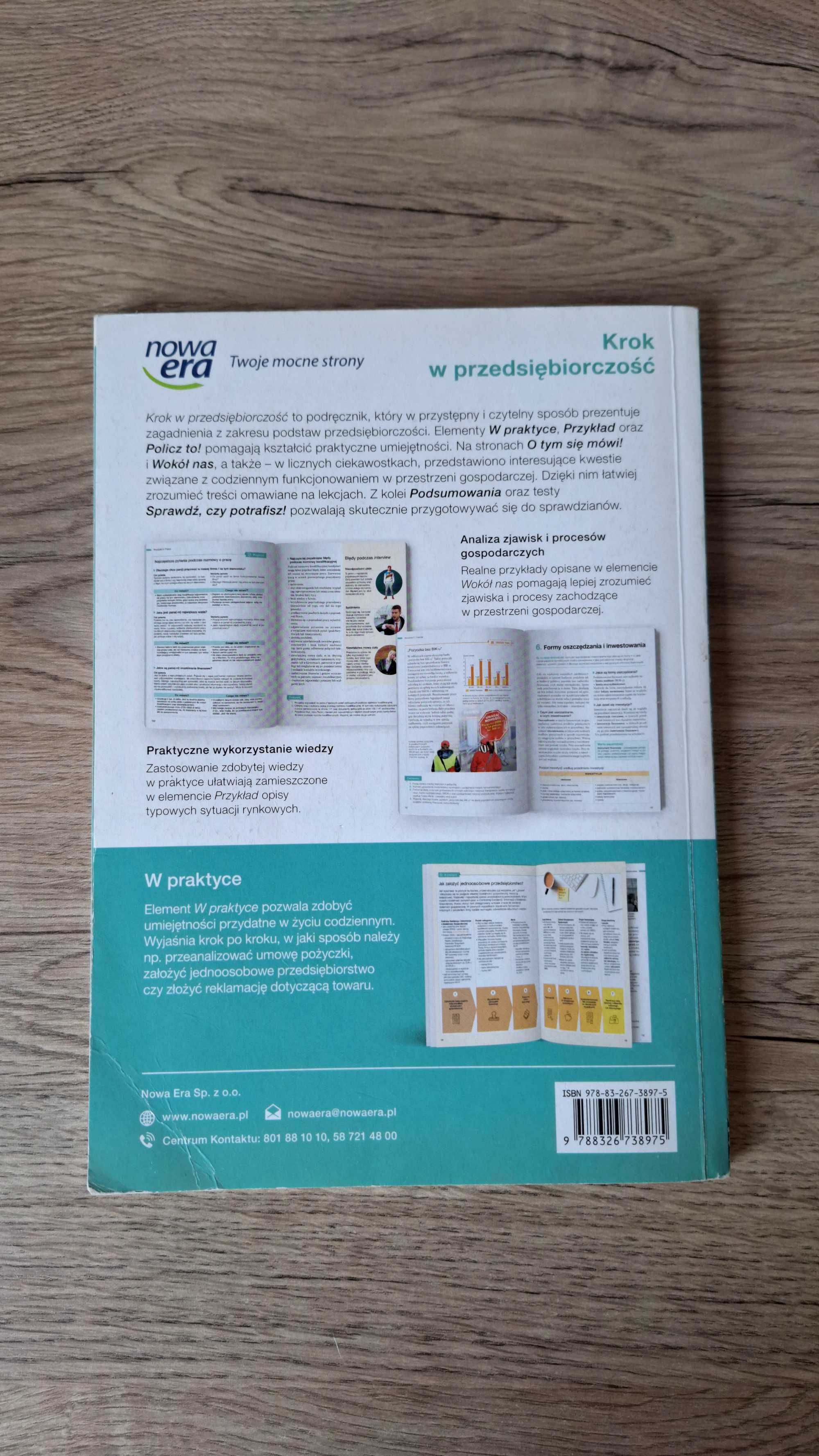 Krok w przedsiębiorczość podręcznik