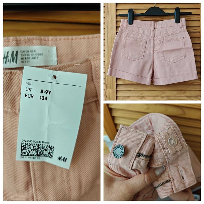 НОВІ штани брюки джинси джегінси 128 шкільні в школу шорти