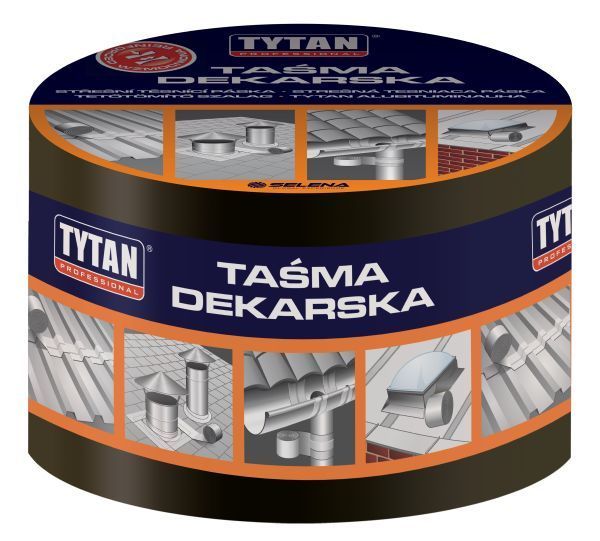 Taśma Uszczelniająca Dekarska 10Cm*10Mb Antracyt / C. Brąz Tytan