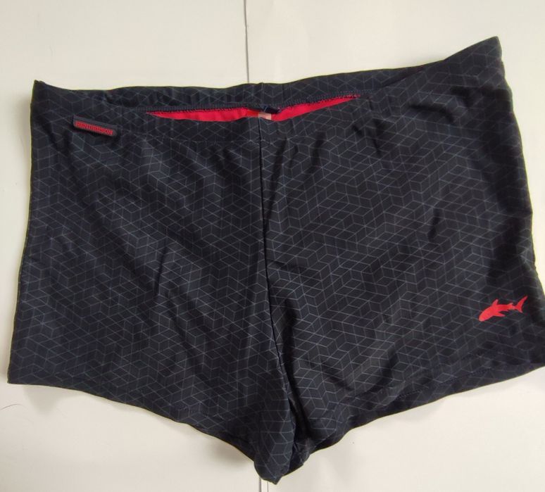 Kąpielówki męskie firmy Henderson roz xl, granatowe w szary wzór