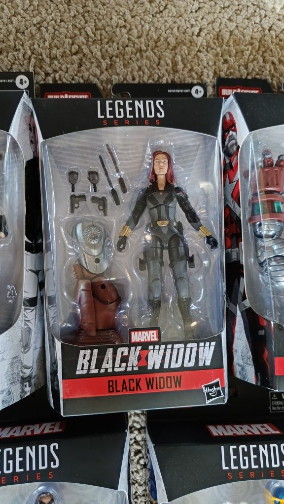 Black Widow / Czarna Wdowa Marvel Legends Full Wave + BAF