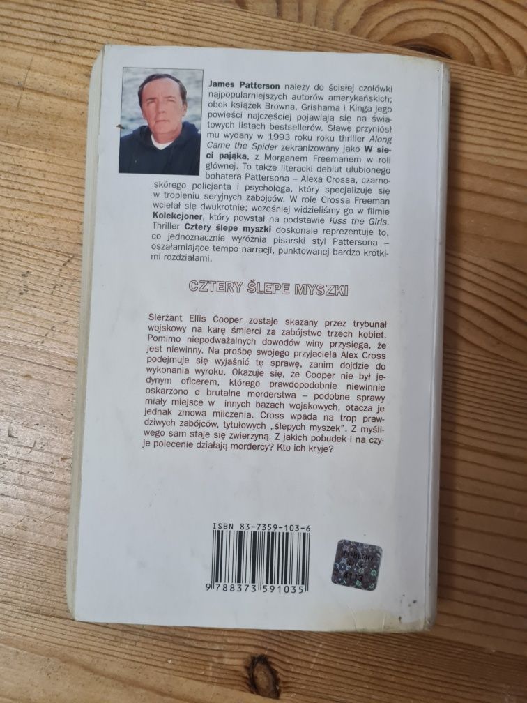 Cztery ślepe myszki - James Patterson ~