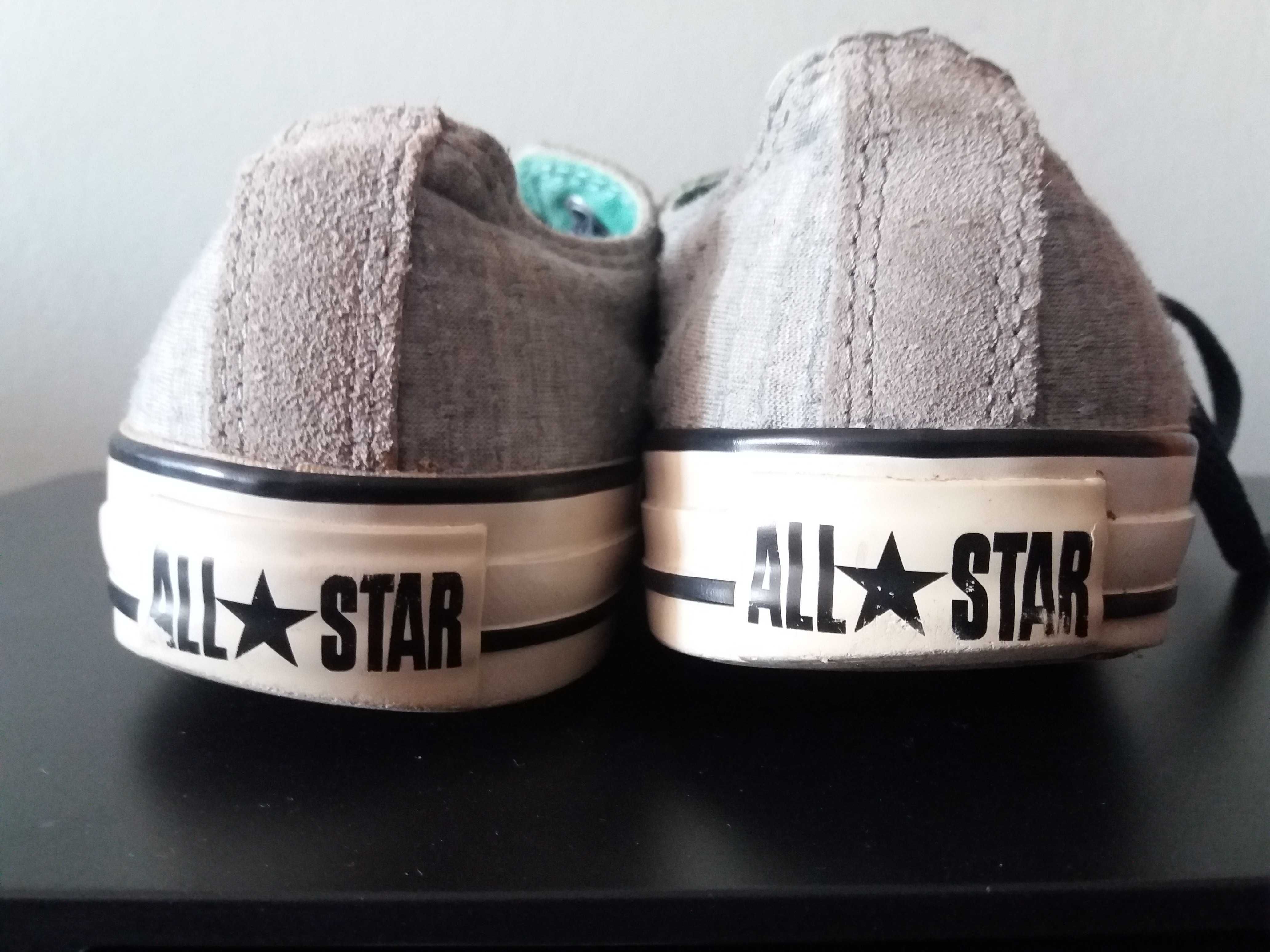 Chuck Taylor All Star Converse 37,5 niskie szare trampki tenisówki