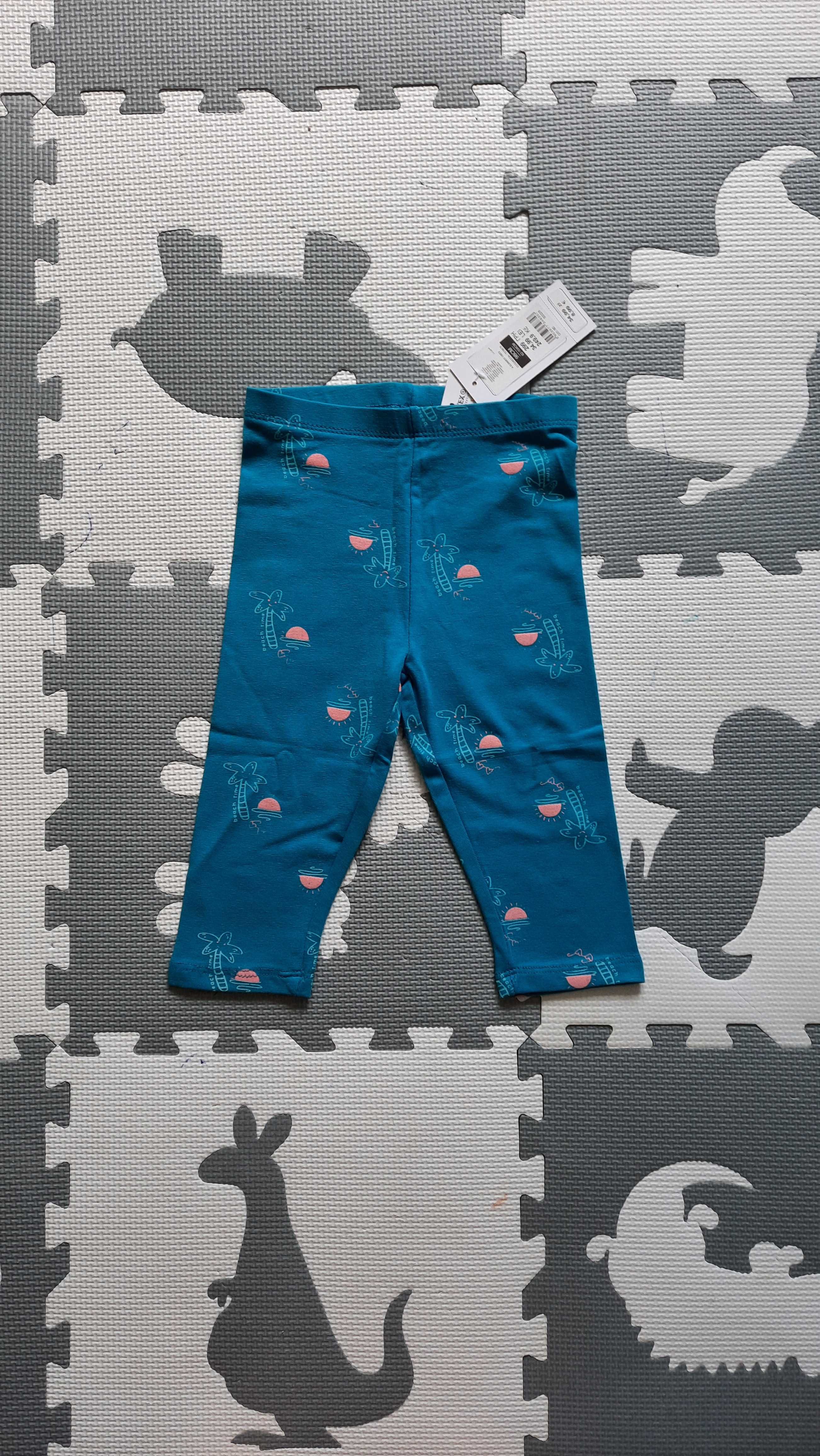 Nowe legginsy 3/4, r. 98, Cool Club