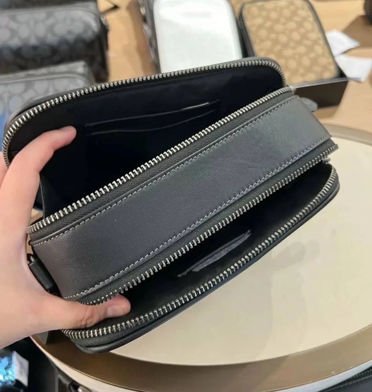 чоловіча сумка coach оригінал з США