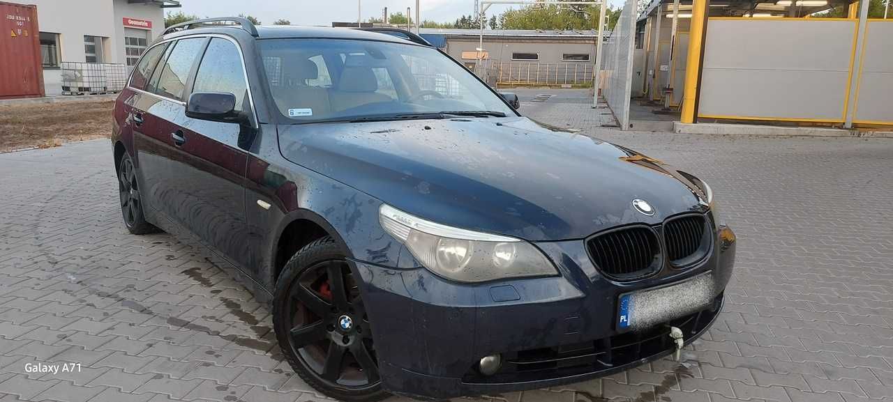 Okazja! BMW E61 2005r 525D 163KM 6-manual DB Stan!Klima!Alu!Panorama