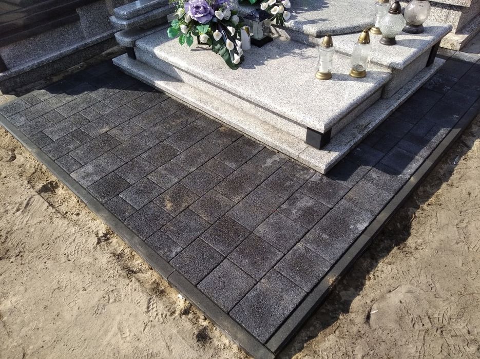 Kostka brukowa brukarstwo układanie kostki