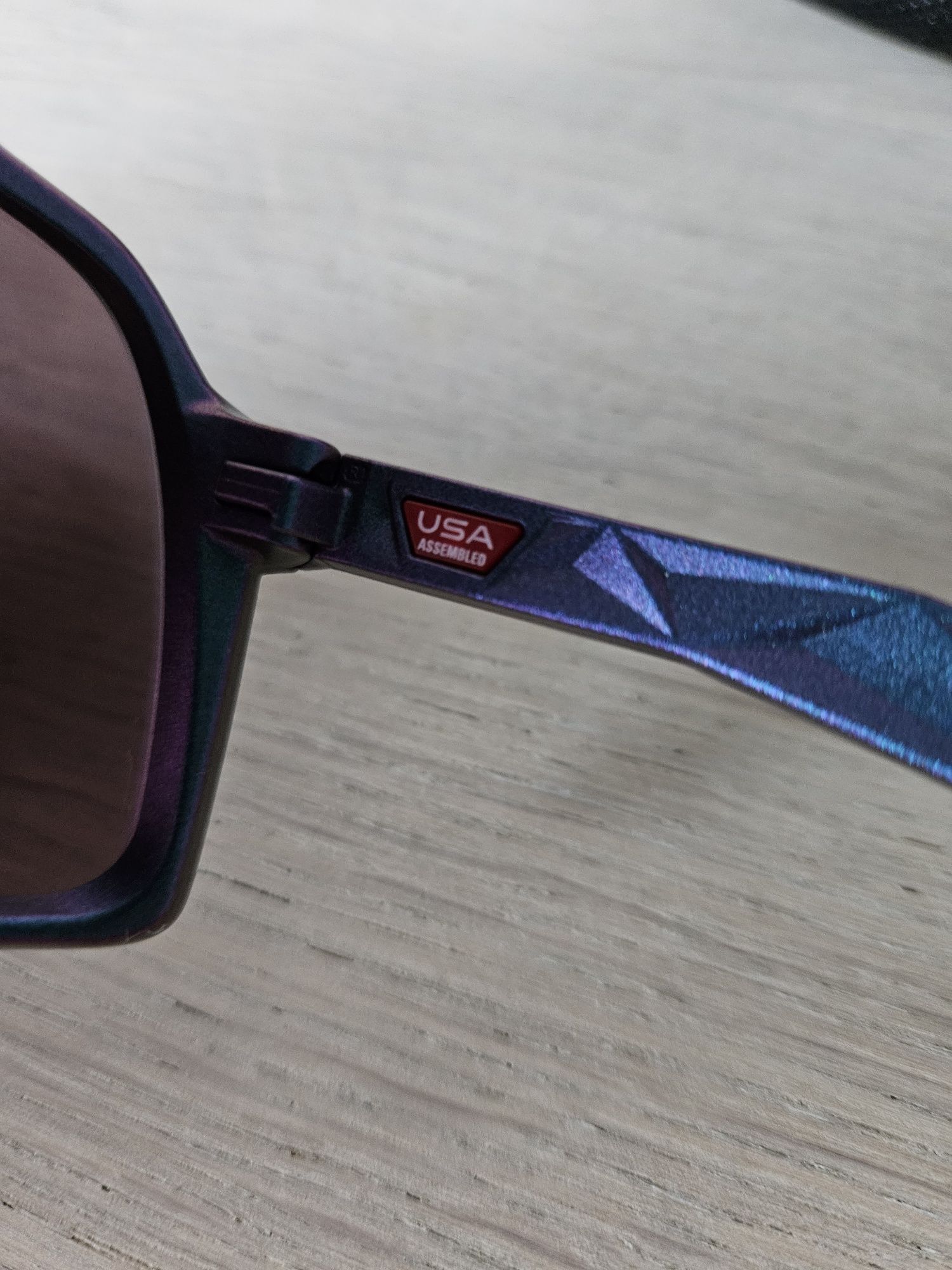 Oakley sutro (troy lee designs) green purple shift prizm road black