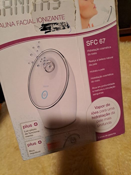 Сауна для обличчя з іонізацією парова