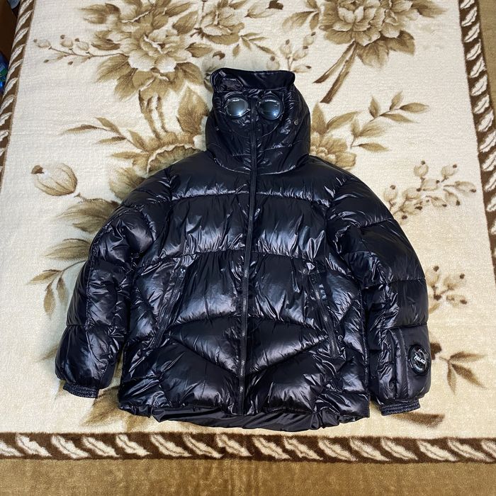 CP Company Palace на зиму чорний пуховик зимова куртка сп black c.p.