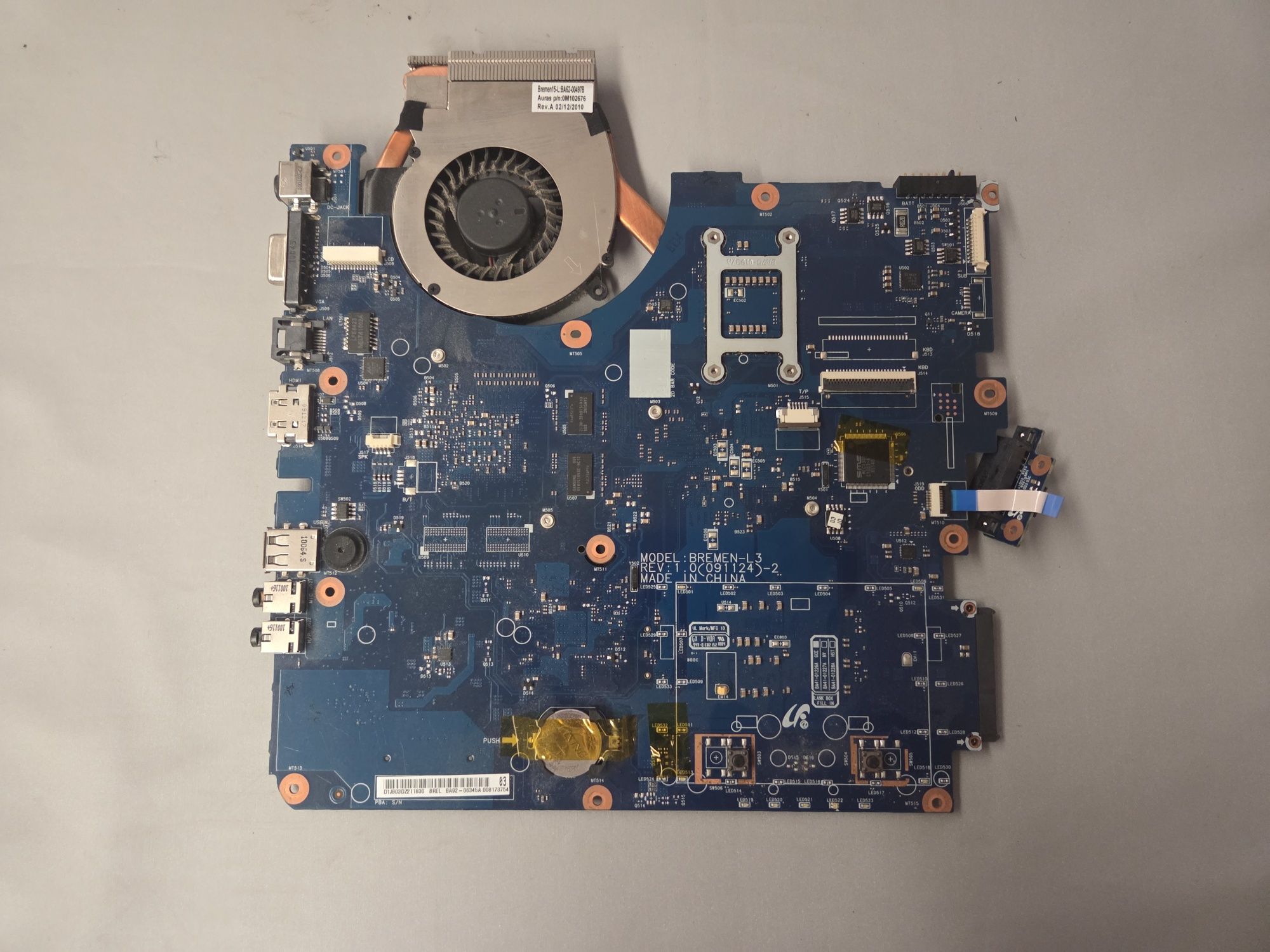 Sprzedam sprawną płytę główną do laptopa SAMSUNG R530