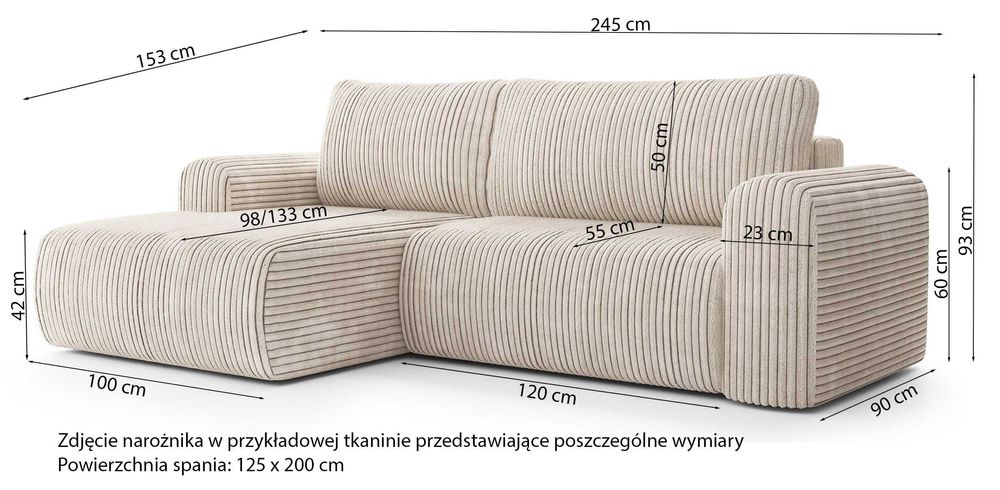 Narożnik LACO – Styl i Komfort w Jednym!