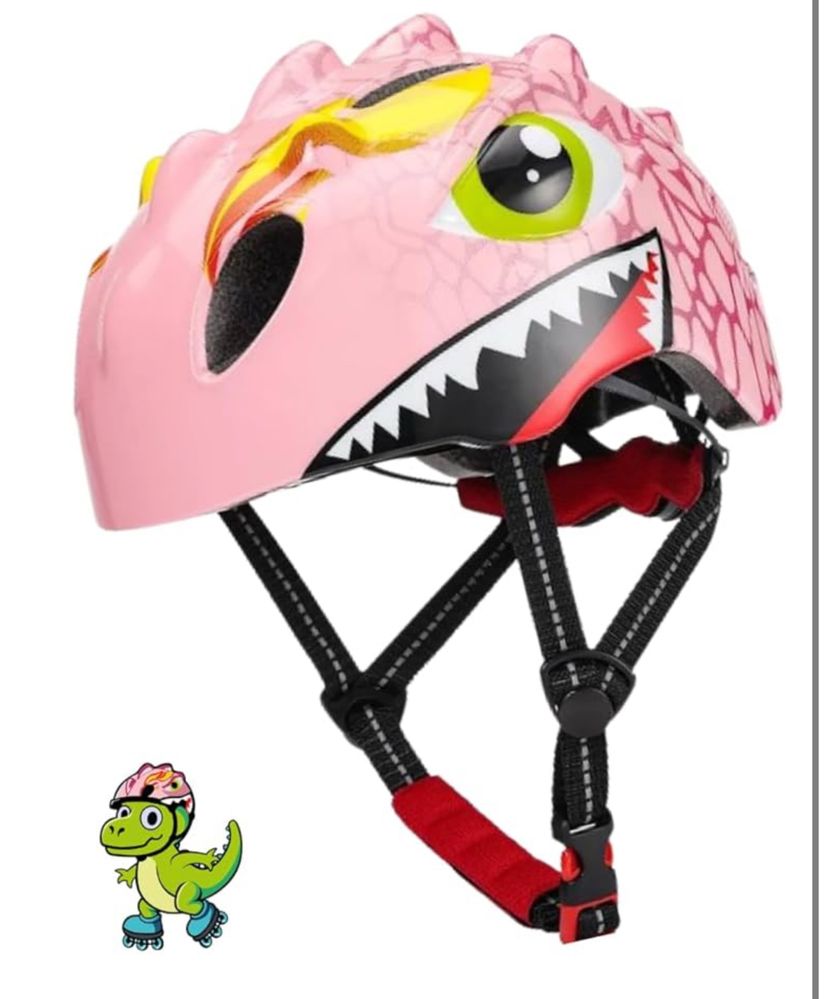 Dinox Dziecięcy kask rowerowy rozmiar S (51-54cm)
