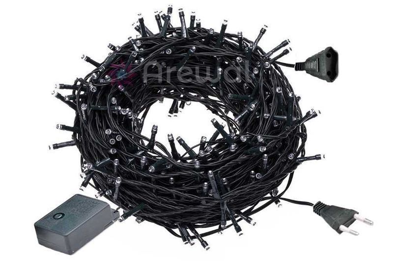 Новорічна гірлянда 1000 LED, IP44, Довжина  63М МУЛЬТИКОЛОР