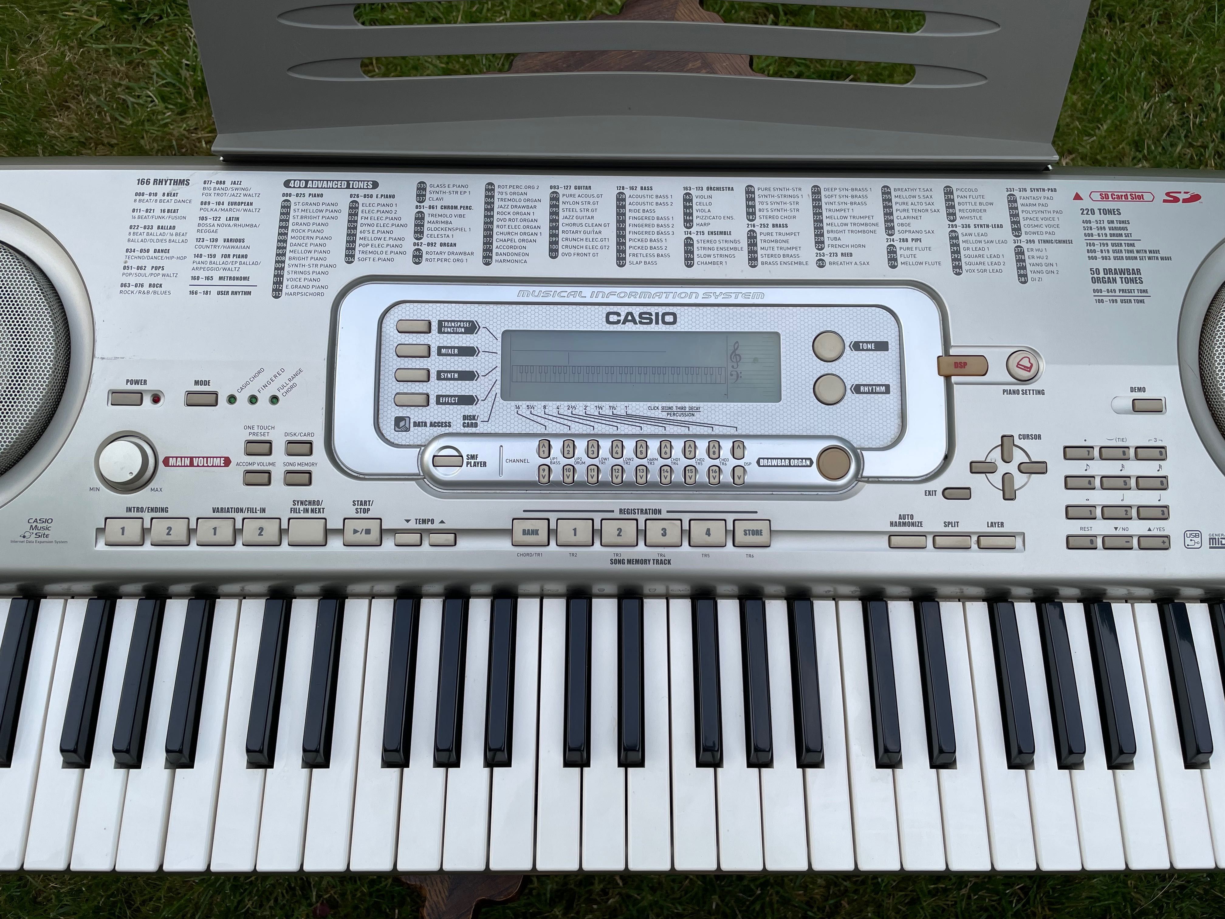 Keyboard Casio WK-3800