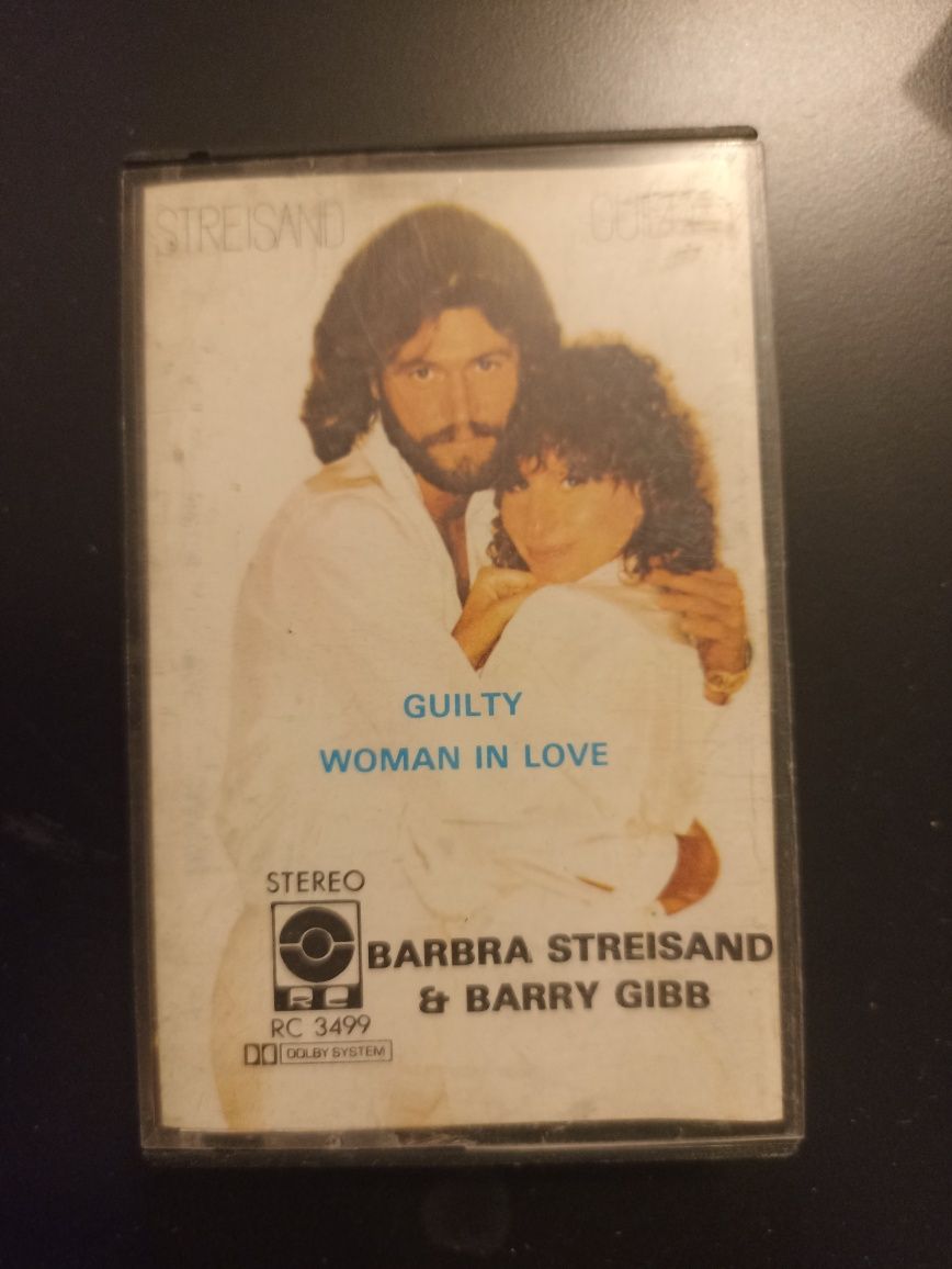 Barbara Streisand Barry Gibb kaseta magnetofonowa