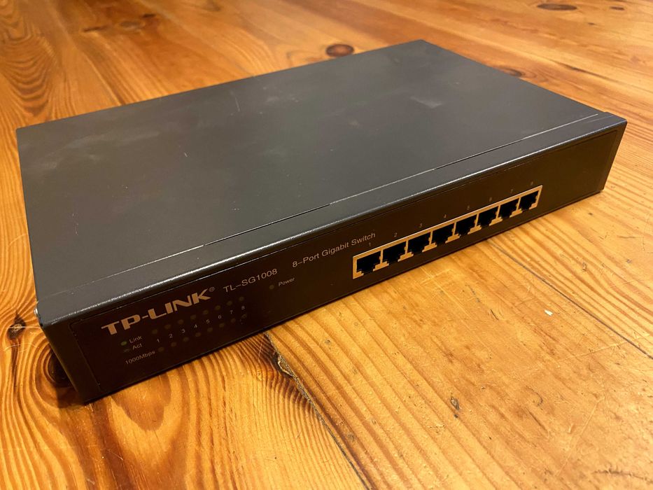 Switch 8-Port Gigabit, TP-LINK LT-SG1008