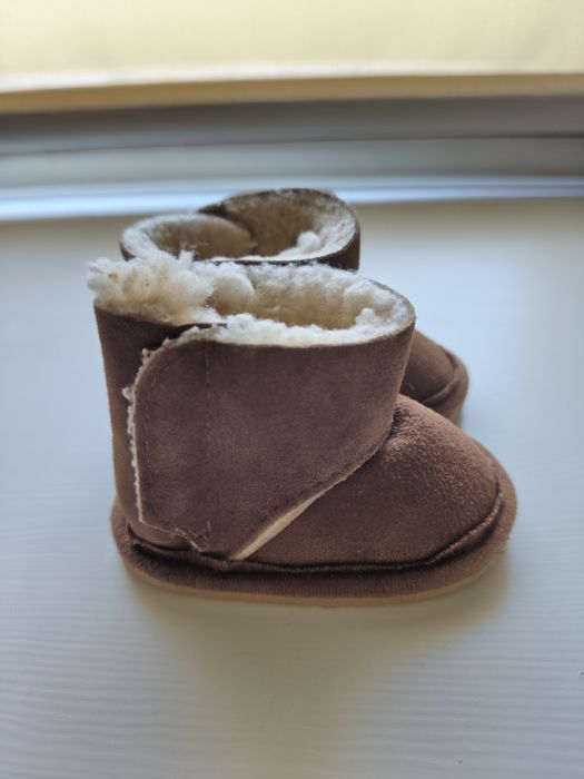 Botinhas de inverno com pêlo para bebé