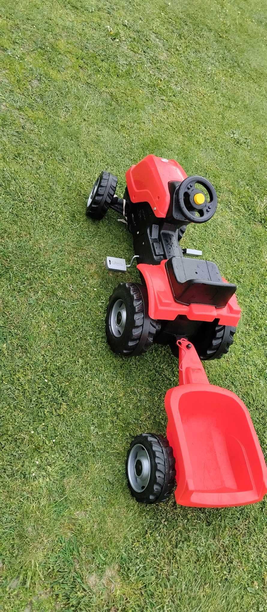 Traktor smoby XXL na pedały