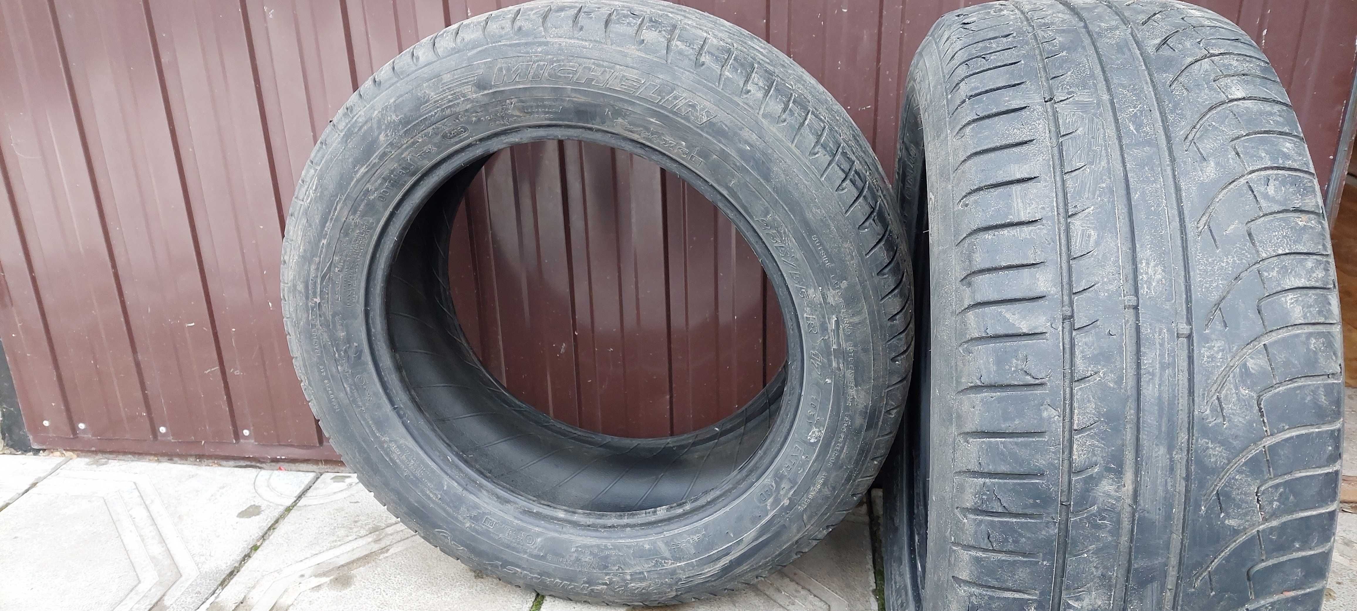 Шини автомобільні 4шт, шини літні, 235/55 R17 MICHELIN, шини б/в