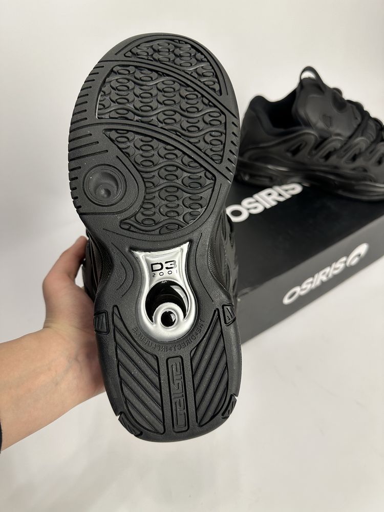 Osiris D3 OG 2001 black 42 43 44 43.5 42.5 чорні кросівки черные