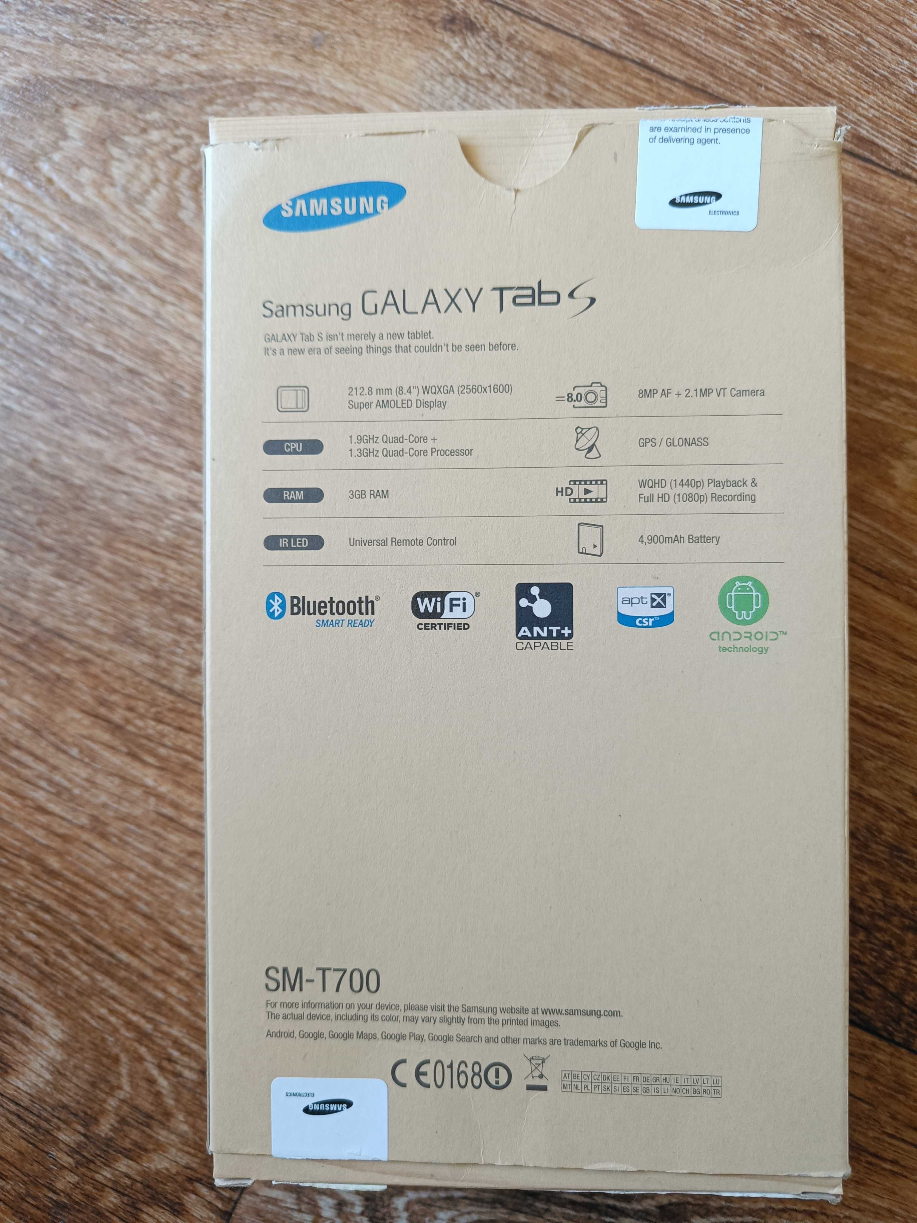 планшет GALAXY TAB S 8.4